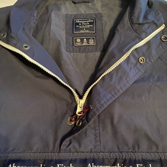 Vintage Y2Kk Abercrombie Fitch Anorak Windbreaker Jacket Small Streetwear Preppy - Picture 7 of 10